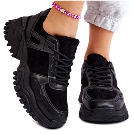 PG1 Moderigtige sportssko sneakers sort Frezio