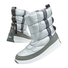 Sorel W NL3395-034 vintersko sølv
