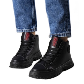 Sorte isolerede sneakers Big Star GG274537 906