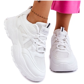 BM Klassiske Platform Sneakers Hvid Larec