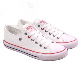 Hvide halve sneakers Big Star T274022