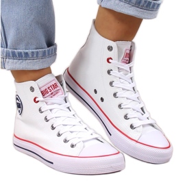 Big Star T274026 hvide high-top sneakers