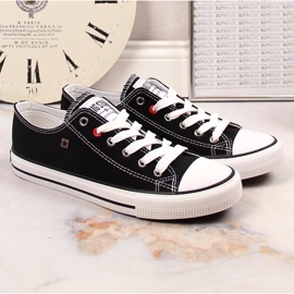 Sorte halve sneakers Big Star T274023