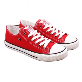 Røde halve sneakers Big Star T274020