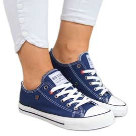 Sko, sneakers Big Star W T274021 INT343 marine blå