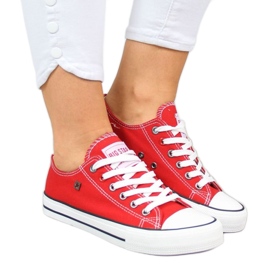 Sko, sneakers Big Star W T274020 INT510 rød