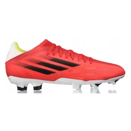 Sko adidas X Speedflow.3 Fg M FY3298 rød appelsiner og røde