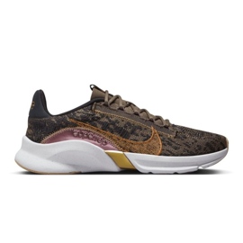 Nike SuperRep Go 3 Next Nature Flyknit Premium W DQ4679-001 brun