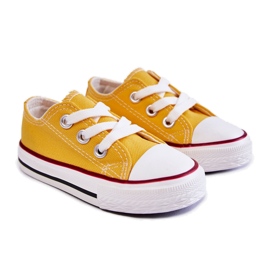 FR1 Børns klassiske gule filemon sneakers