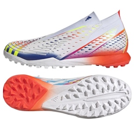 Adidas Predator Edge.1 Tf M GZ6101 fodboldsko flerfarvet hvid
