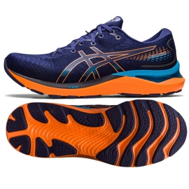 Asics Gel Cumulus 24 M 1011B366 402 løbesko blå