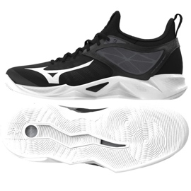 Mizuno Wave Dimension M V1GA224001 volleyballsko sort sort