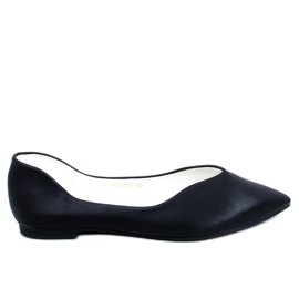 BM Ayanna Black udskårne ballerinaer sort