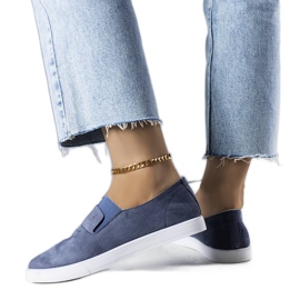 PA1 Blå øko-ruskind sneakers fra Jamal