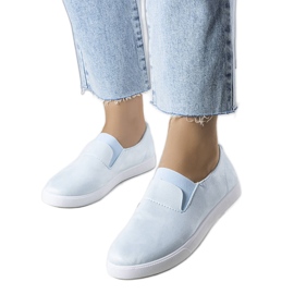 PA1 Blå øko-ruskind sneakers fra Jamal
