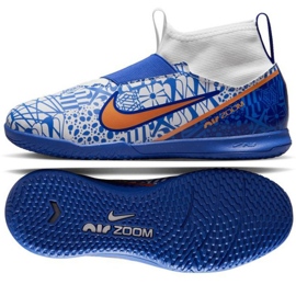 Nike Mercurial Zoom Superfly 9 Academy CR7 Ic Jr DQ5328 182 fodboldsko blå blå
