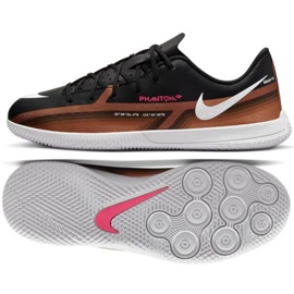 Nike Phantom GT2 Club Qatar Ic Jr DR6060 810 fodboldsko brun, sort beige og brune