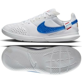 Nike Streetgato Ic Jr DH7723 146 fodboldsko hvid hvid