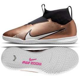 Nike Zoom Mercurial Vapor 15 Academy Qatar Ic Jr DR6050 810 fodboldsko brun hvid