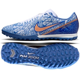 Nike Zoom Mercurial Vapor 15 Academy CR7 Tf M DQ5319 182 fodboldsko blå blå