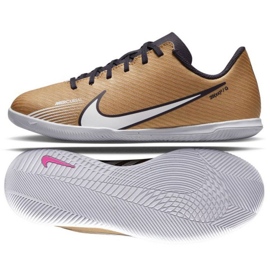 Nike Mercurial Vapor 15 Club Qatar Ic Jr DR6051 810 fodboldsko gylden brun gylden