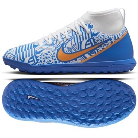 Nike Zoom Mercurial Superfly 9 CR7 Tf Jr DQ5330 182 fodboldsko flerfarvet blå