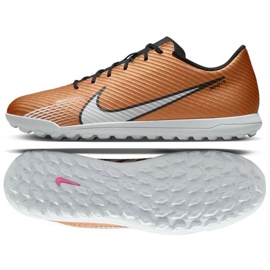 Nike Mercurial Vapor 15 Club Tf M FB3340 810 fodboldsko brun beige og brune