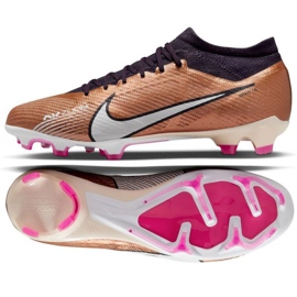 Nike Zoom Mercurial Vapor 15 Pro Qatar Fg M DR5938 810 fodboldsko brun beige og brune