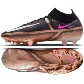Fodboldsko Nike Phantom GT2 Elite Qatar Dynamic Fit Fg M DR5955 810 brun sort
