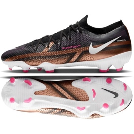Nike Phantom GT2 Pro Qatar Fg M DR5959 810 fodboldsko brun, sort sort