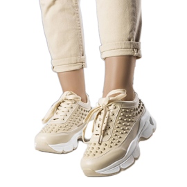 BM Suzeta beige sneakers til kvinder