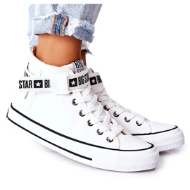Højisolerede sneakers Big Star GG274027 Hvid