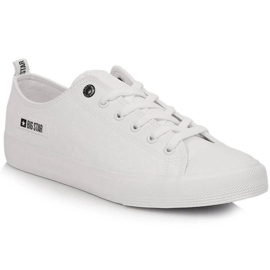 Herresneakers lavet af øko læder hvid Big Star KK174008