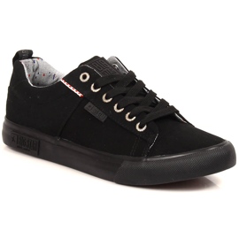 Lave sorte sneakers Big Star KK274004