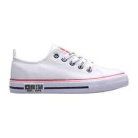 Sko, sneakers Big Star Jr. KK374044 hvid