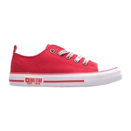 Sko, sneakers Big Star Jr. KK374047 rød