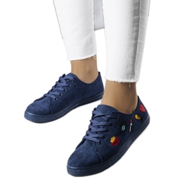 PA1 Kailey marineblå sneakers marine blå