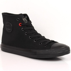 Big Star T274033 INT1826 high-top sko og sneakers sort