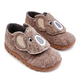 BEFADO S.A. Hjemmesko til børn Befado Koala 620P002 Beige brun