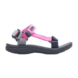 Sandaler Lee Cooper Jr. LCW-22-34-0951K sort lyserød