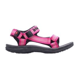 Sandaler Lee Cooper W LCW-22-34-0944L sort lyserød