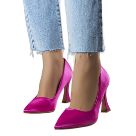 BM Otto pink timeglas hæl pumps lyserød