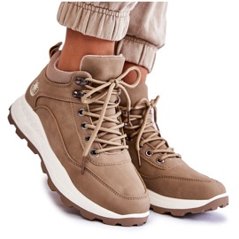 PA1 Dame Warm Trekking Sko Trappers Beige Otto