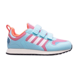Sko adidas Zx 700 Hd Cf C Jr FY2654 blå lyserød