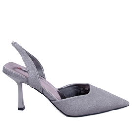 BM Højhælede pumps fra Dolls grå