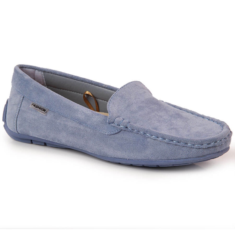 Blå eVento loafers til kvinder
