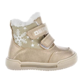 Sko, snestøvler Big Star Jr. KK374189 beige gylden