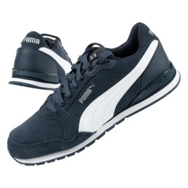 Puma St Runner v3 Sd M 387646 03 sportssko marine blå