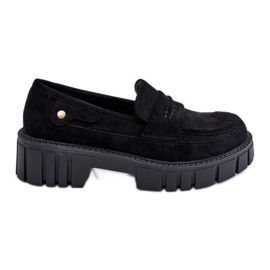 PS2 Slip-on sko i ruskind til kvinder Sort Fiorell