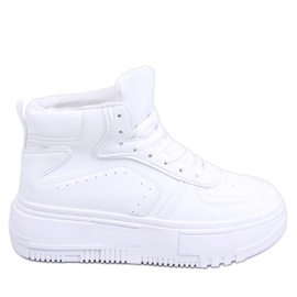 BM Storm All White high-top sneakers hvid